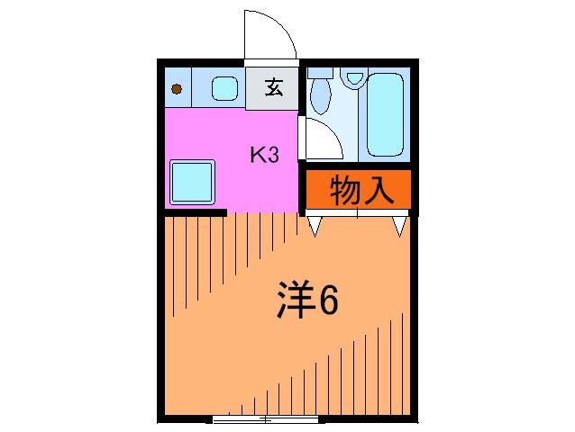 Ｍ．Ｔビルの物件間取画像