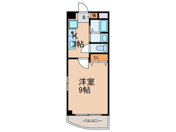 グレ－ス針中野の物件間取画像