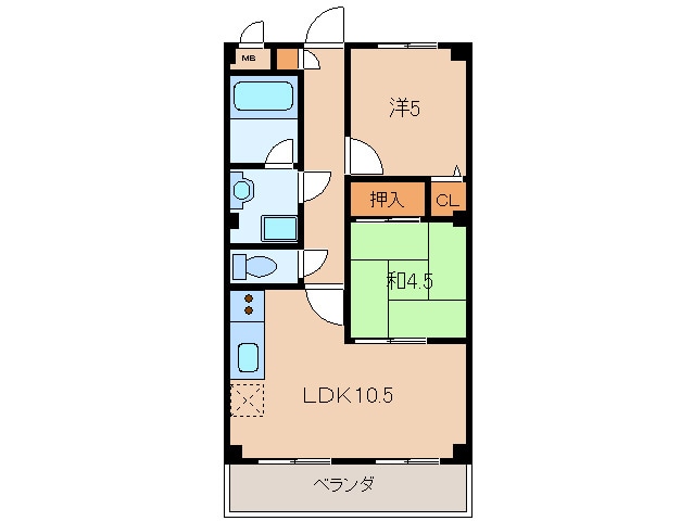 フォルテ神田南の物件間取画像