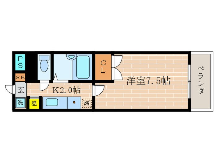 コリンシアの物件間取画像