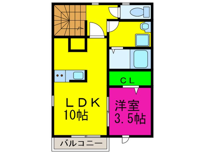 プレミールの物件間取画像