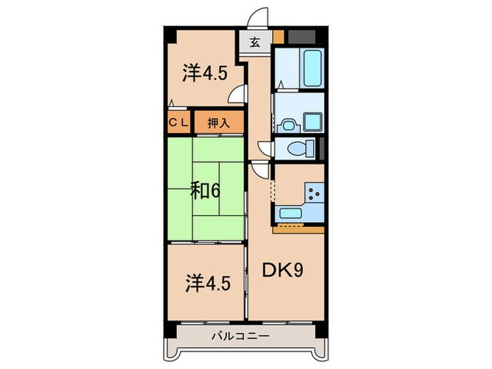 セ・ラヴィの物件間取画像