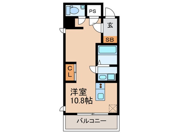 アーバンフラッツ瓦町の物件間取画像