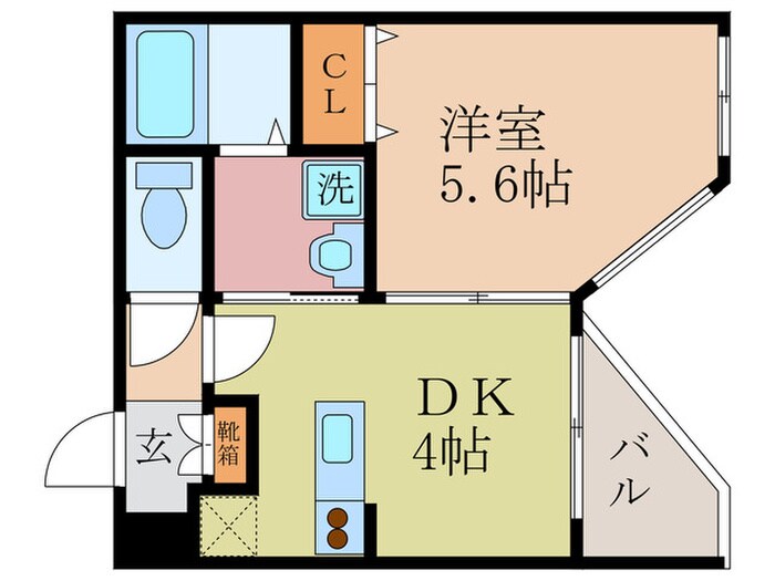 ブランネージュ銀閣寺道の物件間取画像