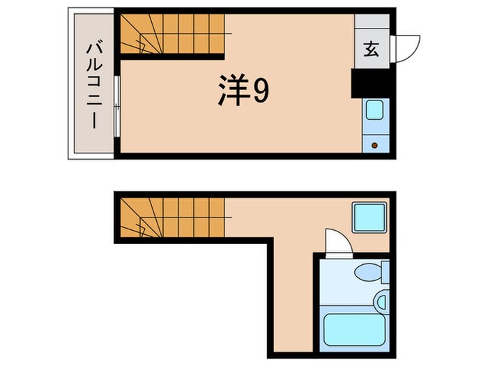 スマイルⅢ番館の物件間取画像