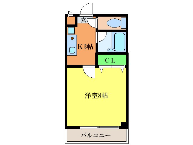 アネックス２号館の物件間取画像