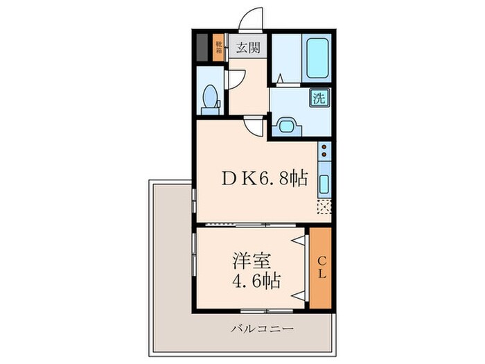 TYハイツの物件間取画像