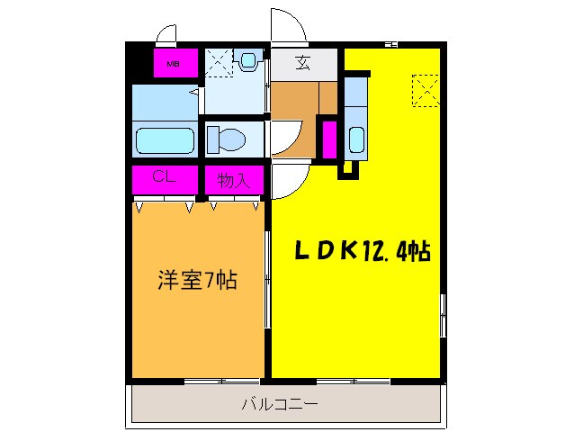 Ｆｉｏｒｅ水無瀬の物件間取画像