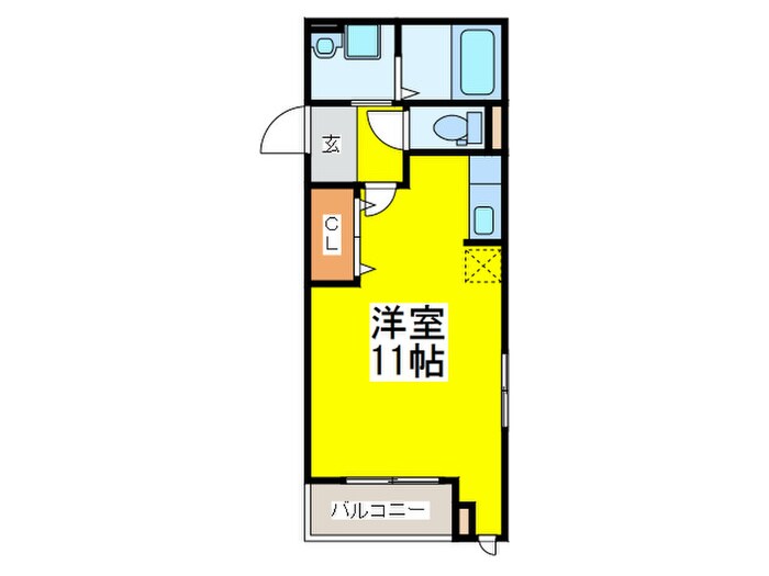 アマポーラ清江の物件間取画像