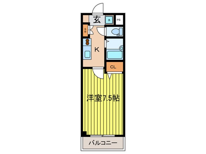 相川フラワーコートの物件間取画像