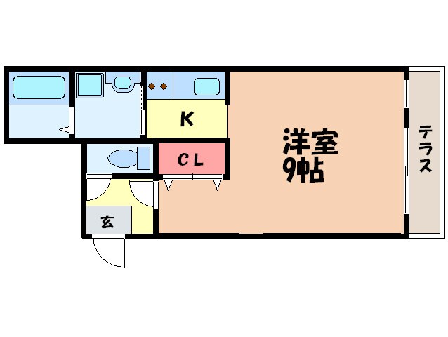 パラシオ池田の物件間取画像