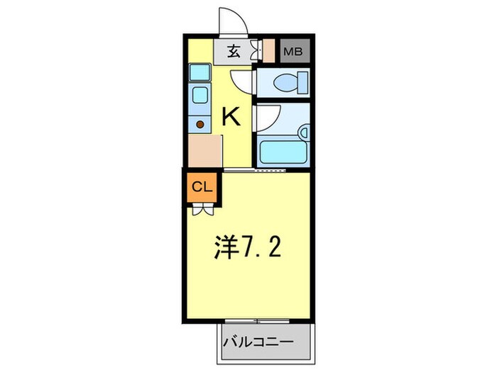 ソレイユ西宮の物件間取画像