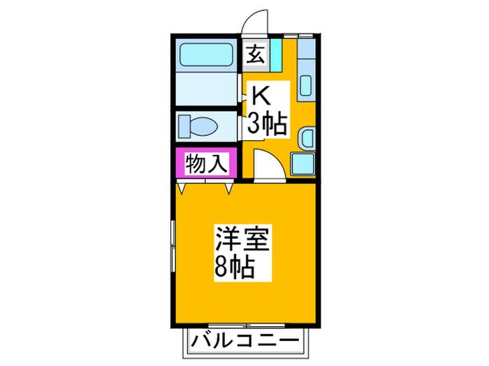 クァトロの物件間取画像