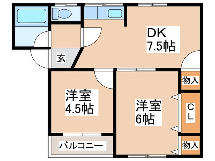 寿マンションの物件間取画像