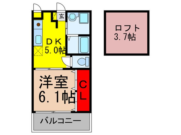 物件間取画像