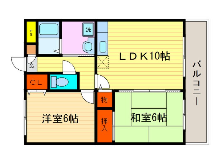 カサベルデの物件間取画像