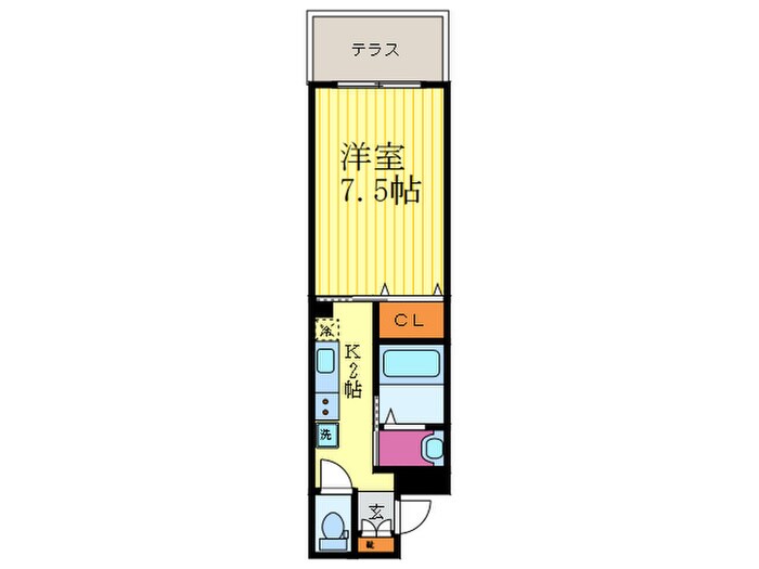 ＷＥＬＬ鞍馬口の物件間取画像