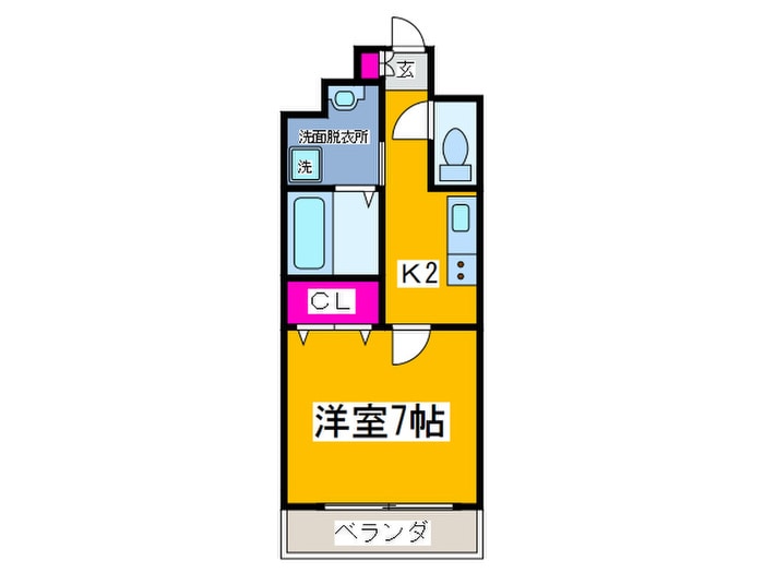 プラス　ヴァンドーム　サウスの物件間取画像