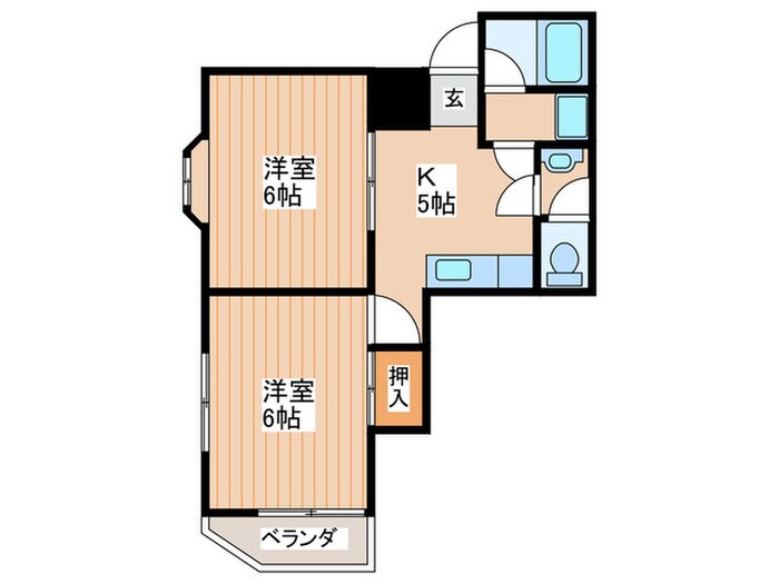 メゾンルイの物件間取画像