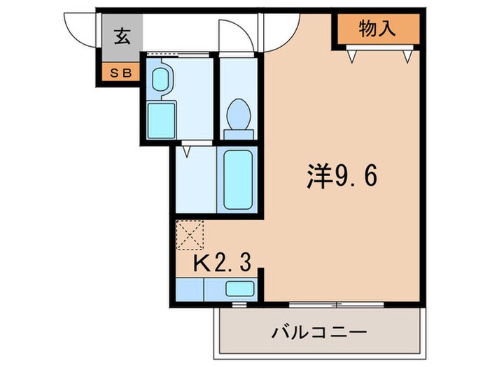 グランド上祇園の物件間取画像