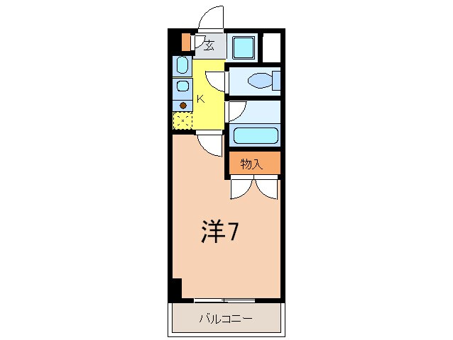 グランデ・アステール芦屋の物件間取画像