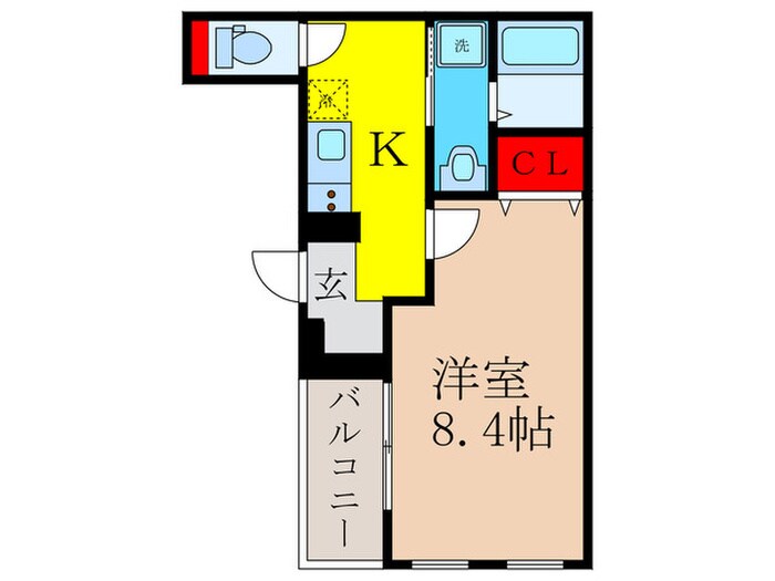 フジパレス吹田寿町Ⅰ番館の物件間取画像