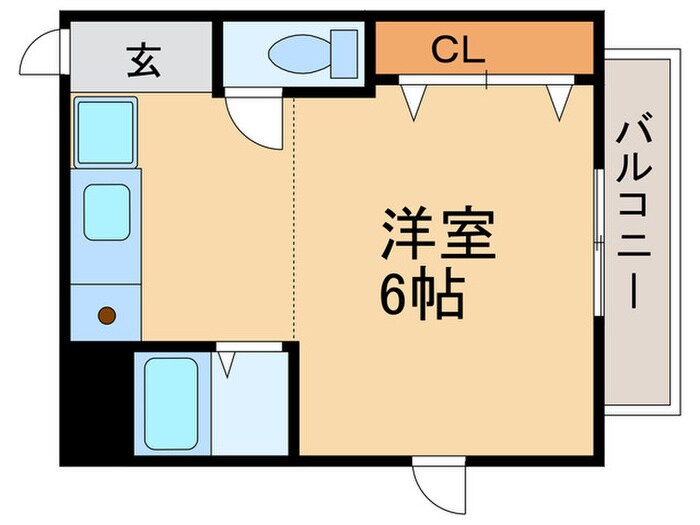 エ－ル向陽の物件間取画像
