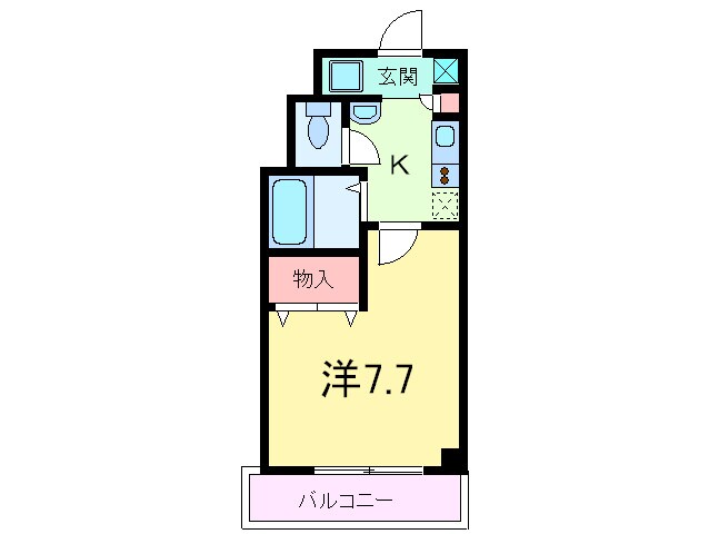 グラーツィア東灘の物件間取画像