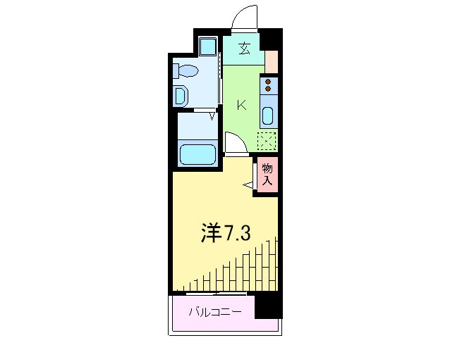 アルファレガロ甲南山手の物件間取画像