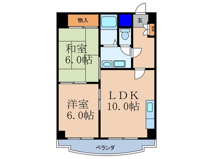 Ｉ　Ｃｕｂｅ　都島の物件間取画像