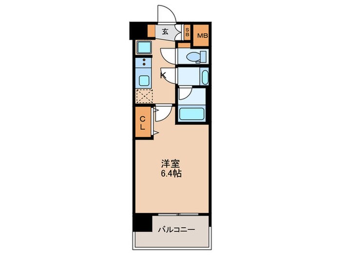 プレサンス神崎川ファインブレスの物件間取画像