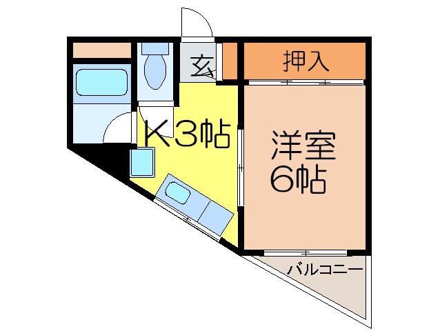 アンフィニィ・庄Ⅲの物件間取画像