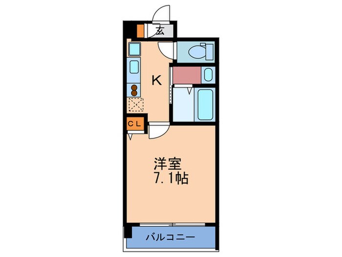 フェリ－チェ梅田北の物件間取画像