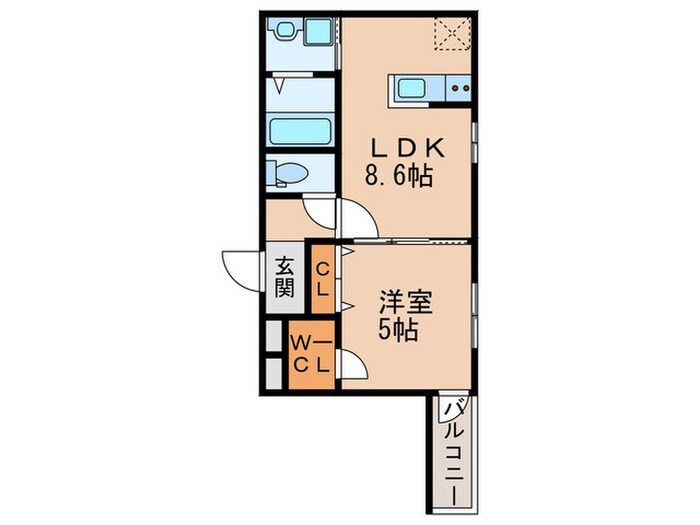 フジパレス豊中岡町の物件間取画像