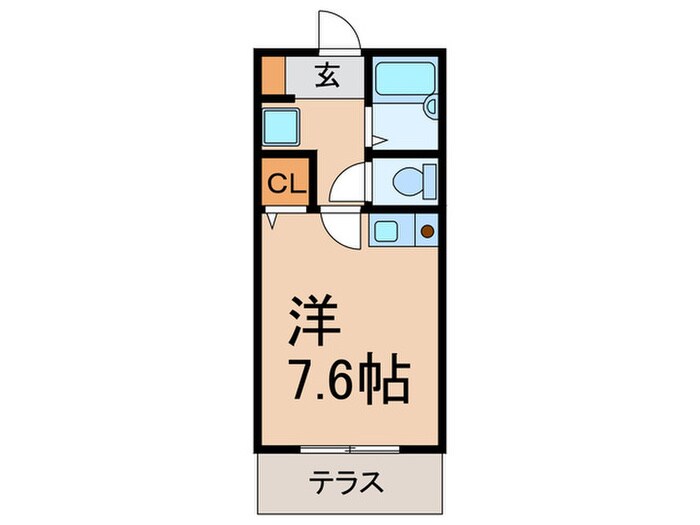 月見山ハイツの物件間取画像