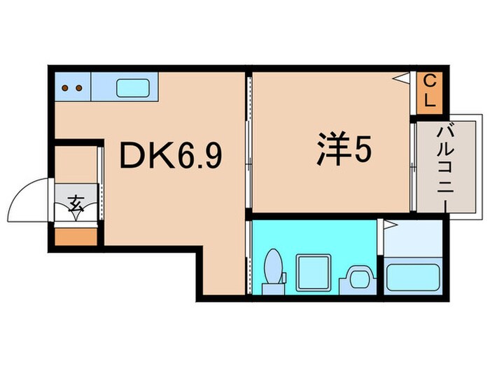 BowLong Hamazoe2の物件間取画像
