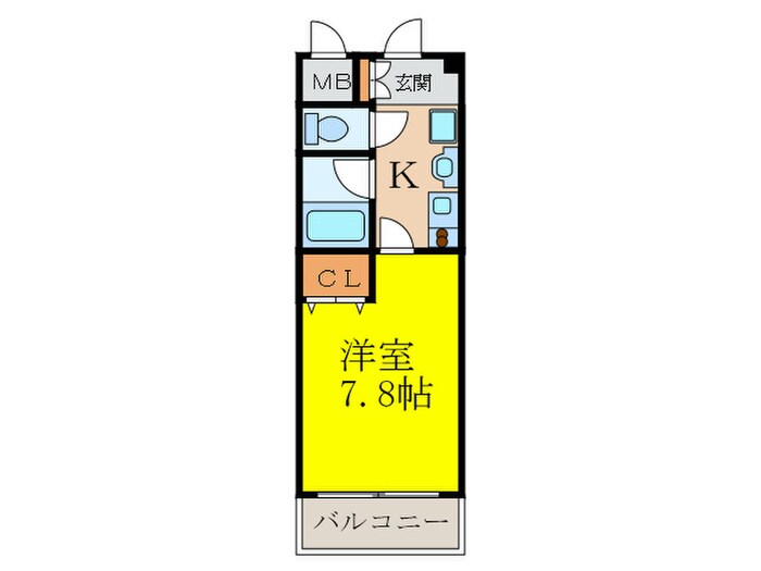 Ｅ－ＧＡＴＥの物件間取画像