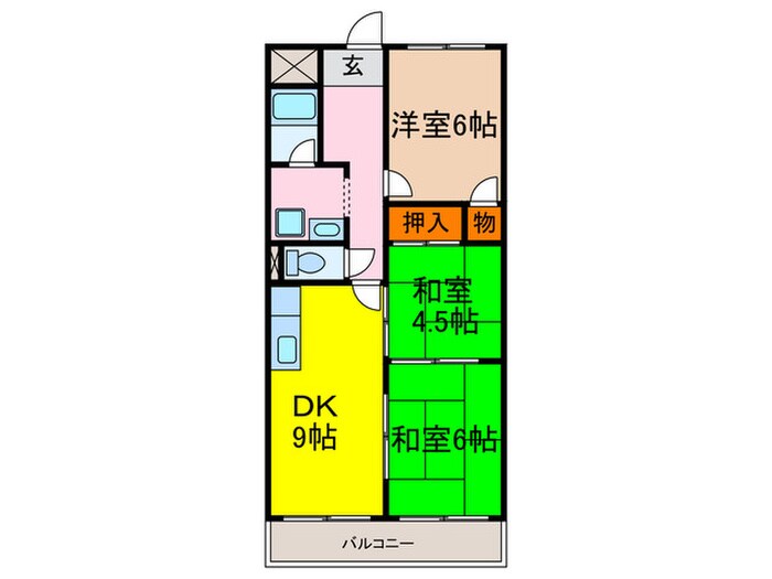 第３林ビルの物件間取画像