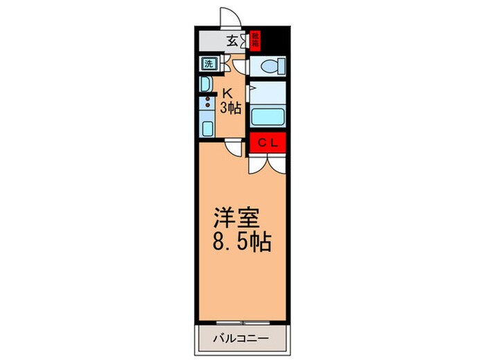 ブリリアント・コートの物件間取画像