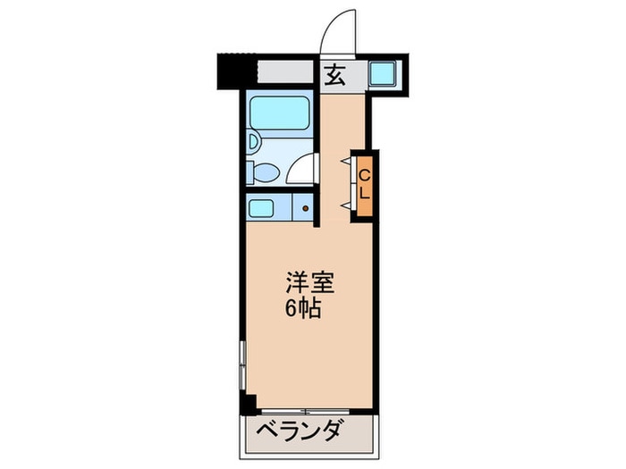 アメニティ塚本公園の物件間取画像