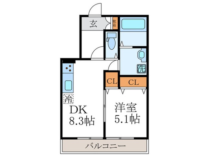 物件間取画像