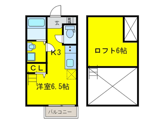 スリ－パアダの物件間取画像