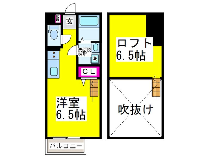 物件間取画像