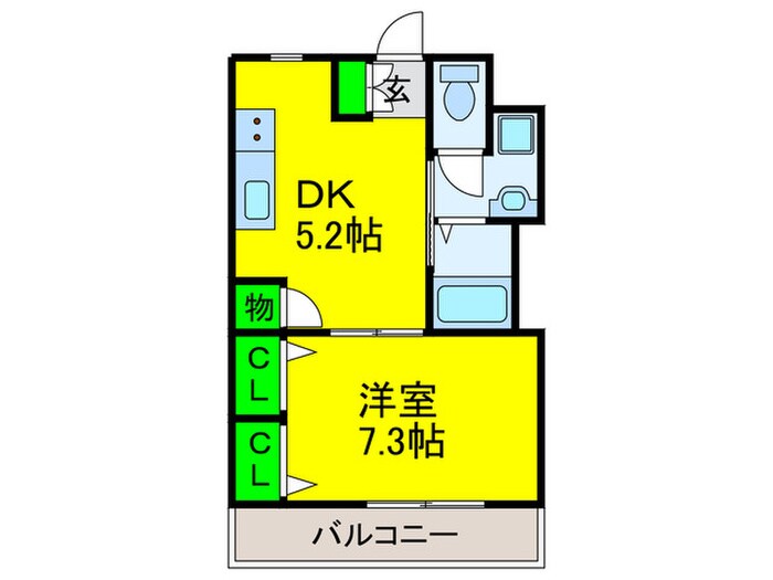 ＳＡＮＴＥ長居の物件間取画像