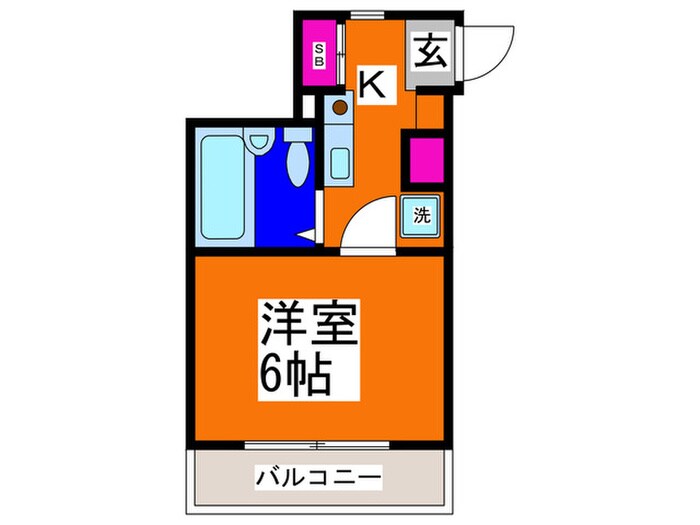 カプア鳳東の物件間取画像