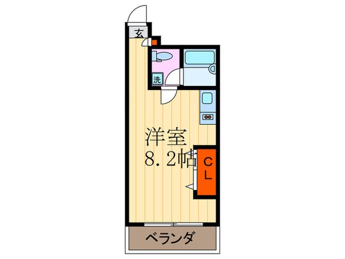 グレ－ス中久世の物件間取画像