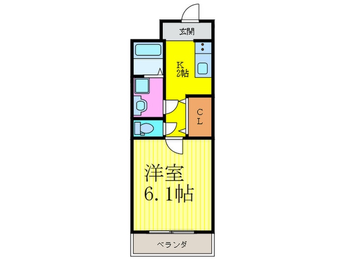 優伽Ⅲの物件間取画像