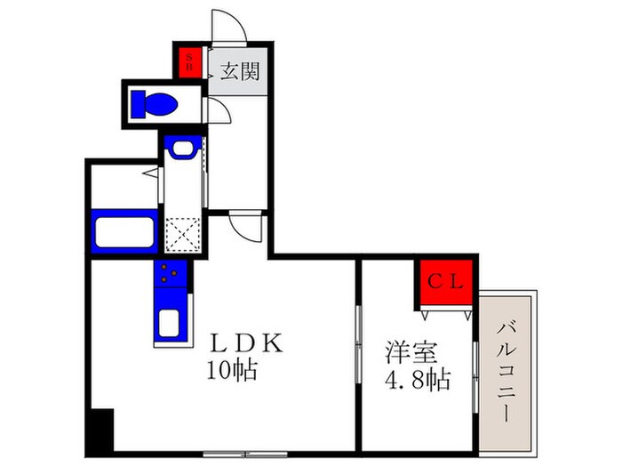 レジデンスシーズ2の物件間取画像