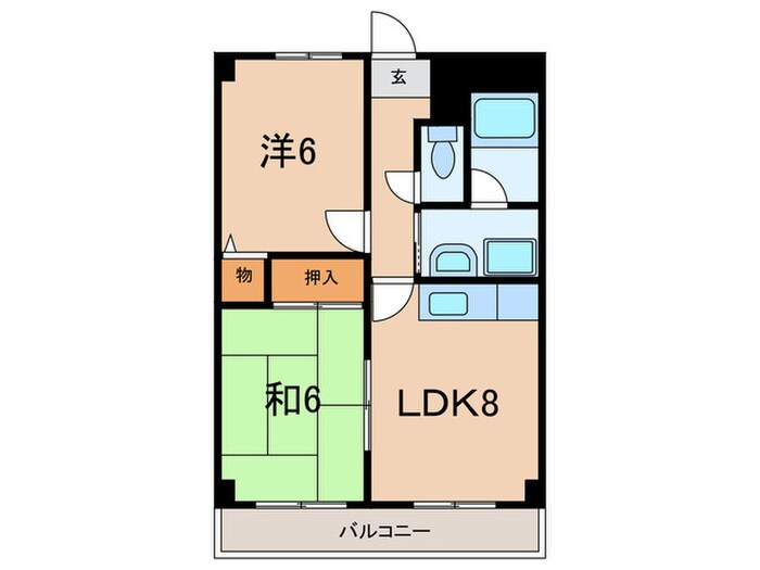 エミネンス武庫之荘の物件間取画像