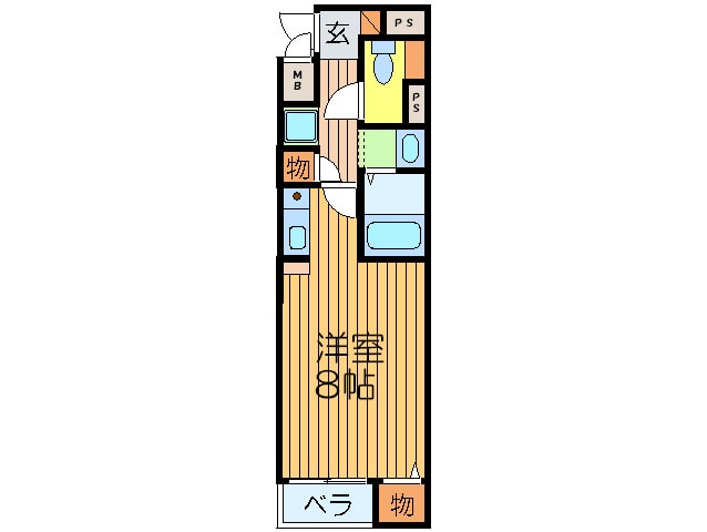 ロ－レルの物件間取画像